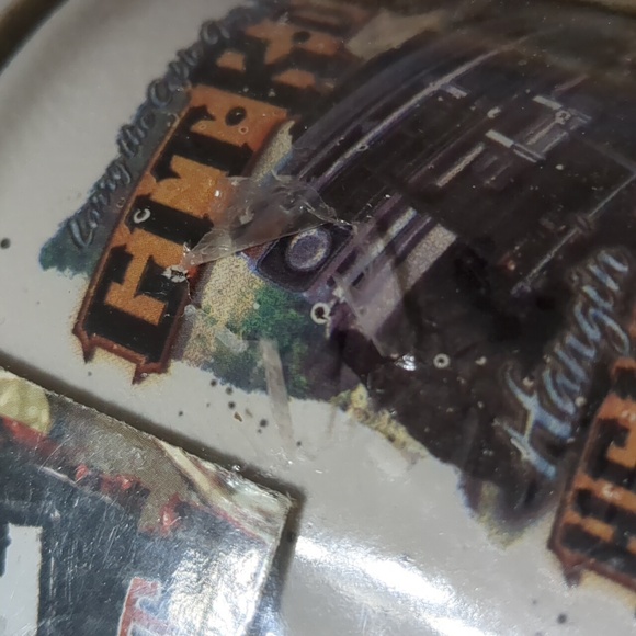 Larry The Cable Guy, Coffee Mugs, Git R Done, Set of 4, Speckled Stoneware, New - Picture 7 of 10